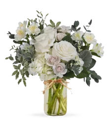 Peaceful Clouds in Mason Jar