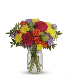 Pot Mason Confettis Ensoleillés